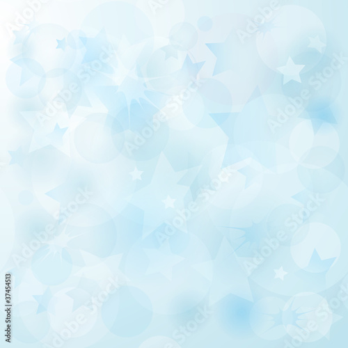 Gentle blue christmas background