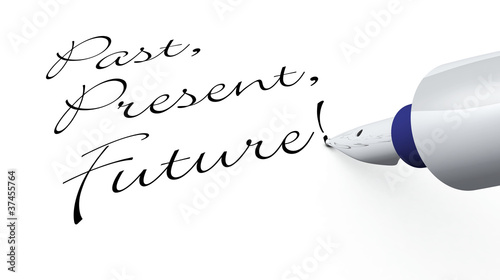 Stift Konzept - Past, Present, Future! photo