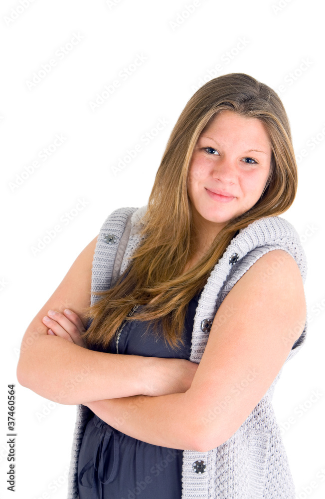 Freundliches Mädchen Freundliches Mädchen