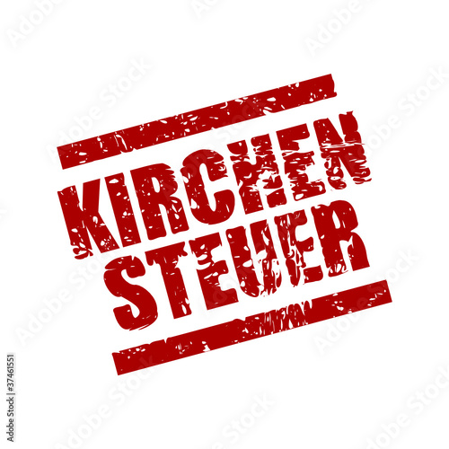 stempel eckig kirchensteuer I