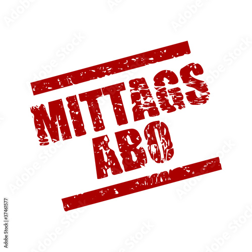 stempel eckig mittagsabo I
