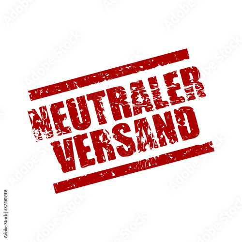stempel eckig neutraler versand I