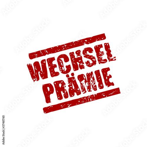 stempel eckig wechselprämie I