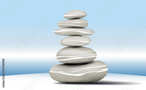 Stones stability Zen background