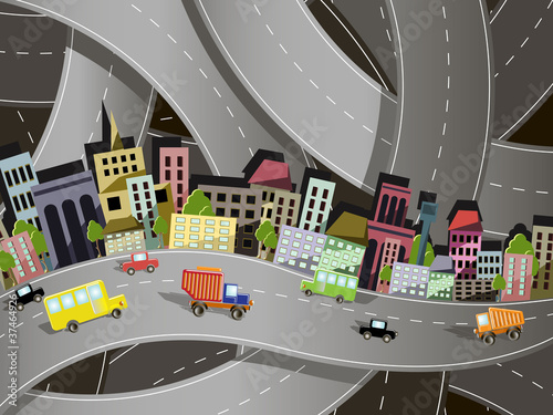 city