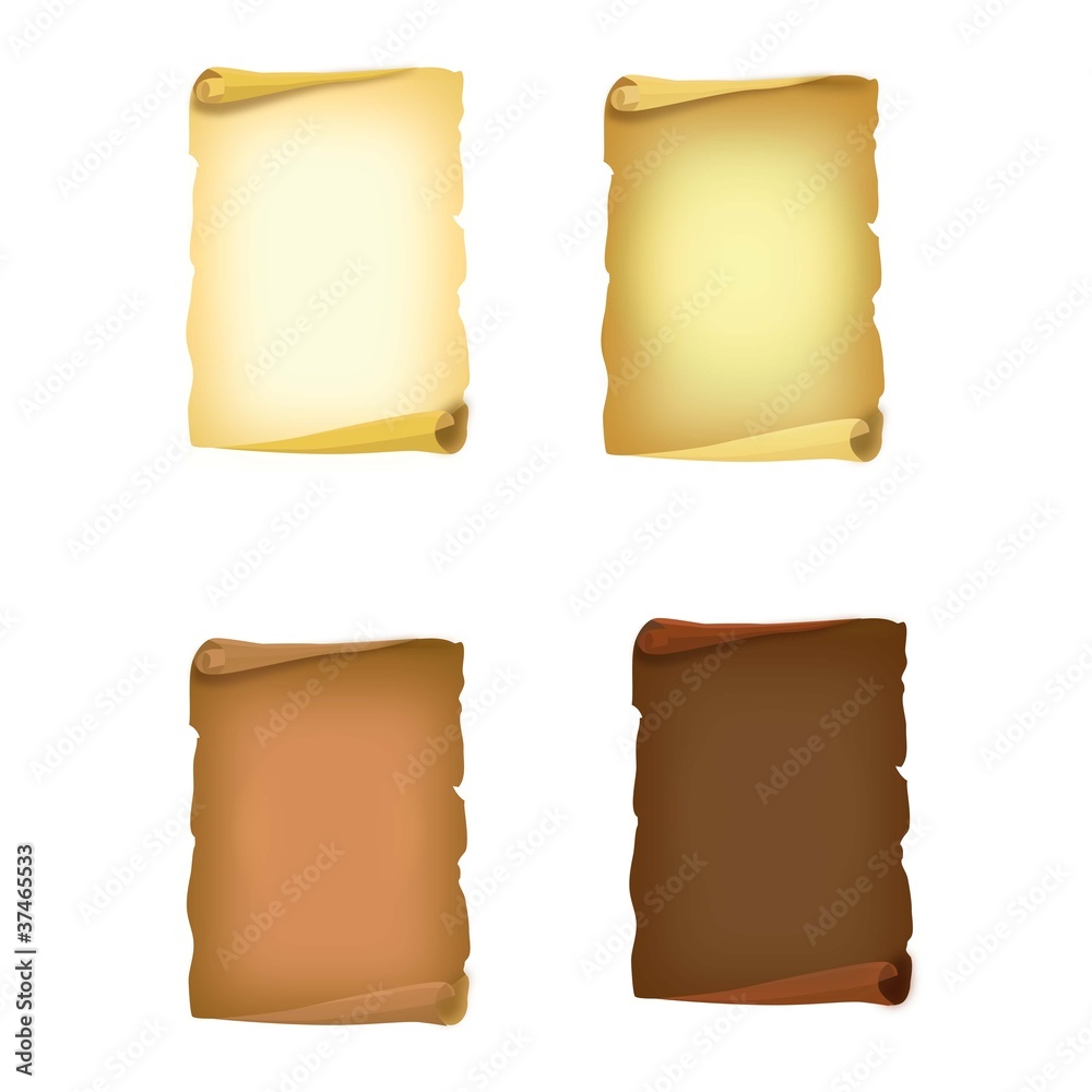 イラスト素材 古い巻物 地図 ベクター Stock Vector Adobe Stock