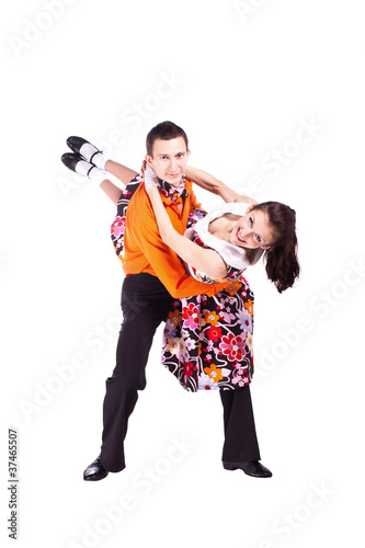 Dancers rock and roll