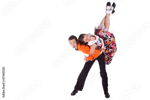 Dancers rock and roll