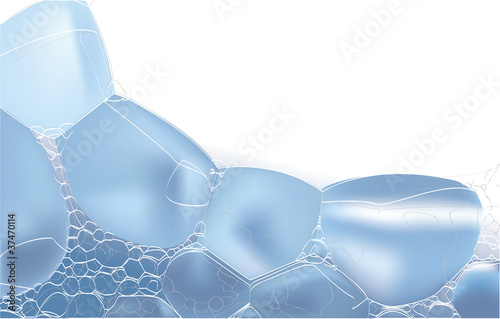 aqua design background, water, foam, suds
