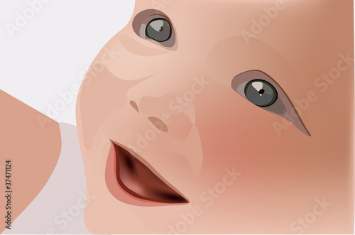 portrait of baby