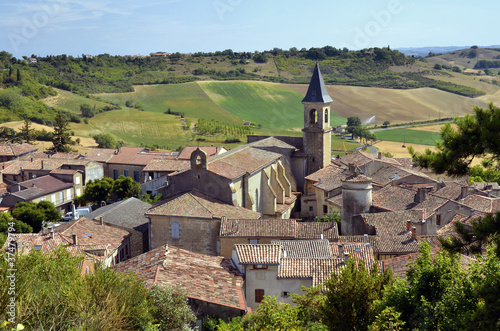 Fototapeta Village of Lautrec in France