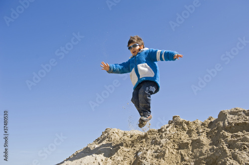 Jumping kid. © pio3