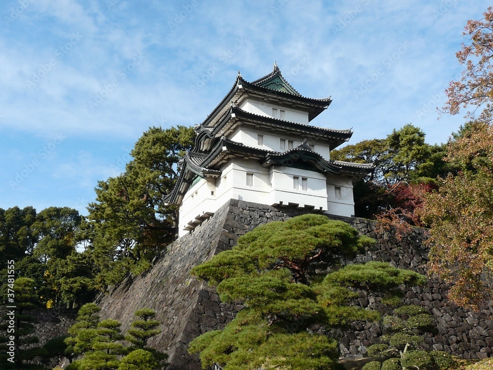 Fujimi-yagura (Mt Fuji-view Keep), Imperial Palace in Tokyo Fujimi-yagura (Mt Fuji-view Keep), Imperial Palace in Tokyo