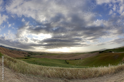 Tuscany Hills at Sunrise