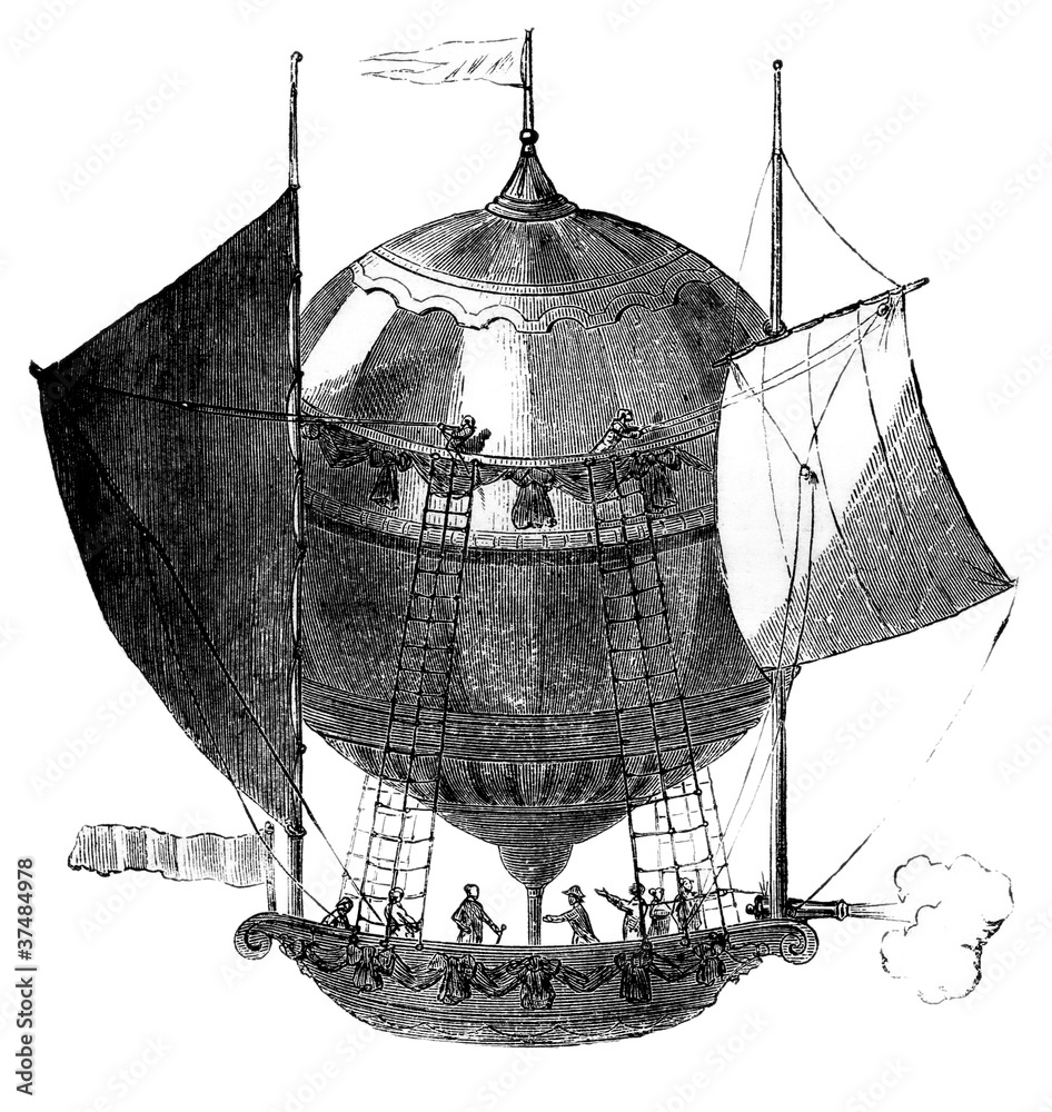 Fototapeta premium Aerostat