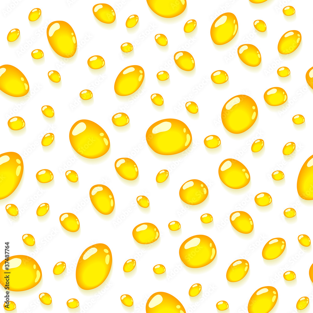 Seamless background with drops of orange juice. Seamless background with drops of orange juice.
