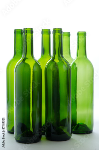 Grünglasflaschen