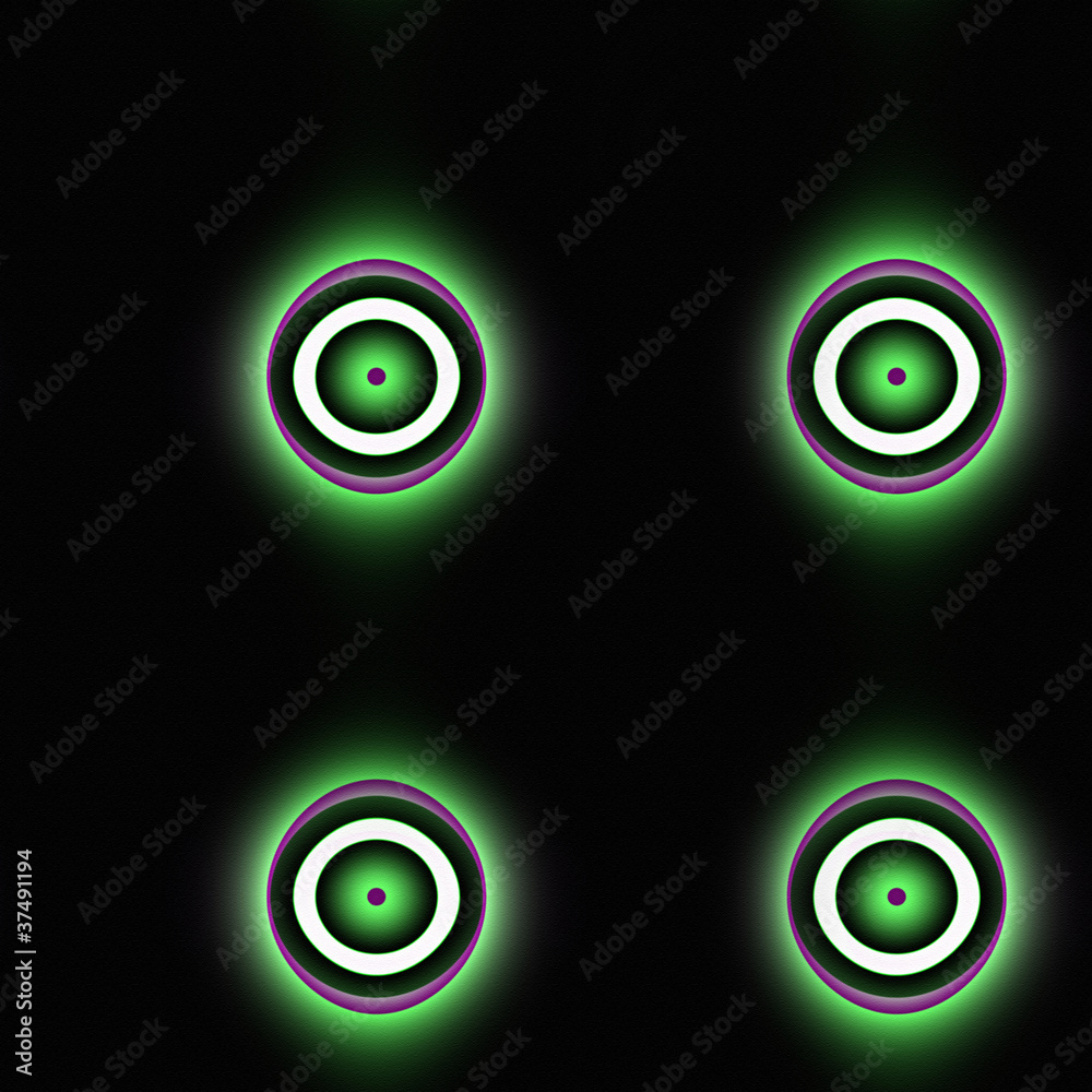 Green-eyed seamless tile-able abstract background