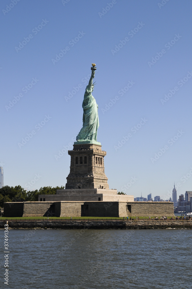 On the Way to Miss Liberty, New York, USA