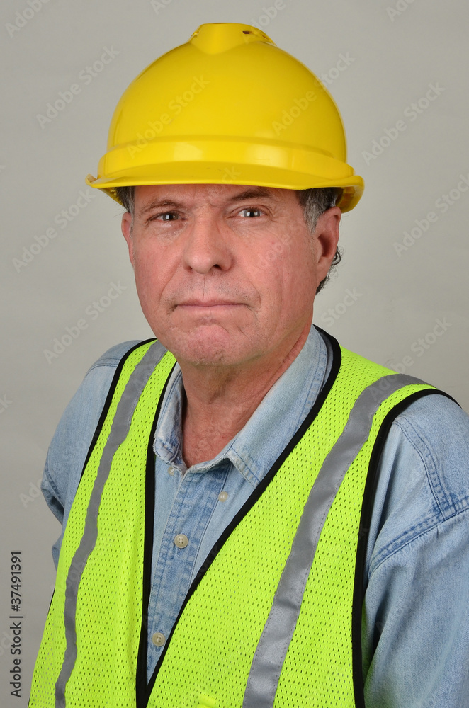 Mature Constructio Worker Mature Constructio Worker