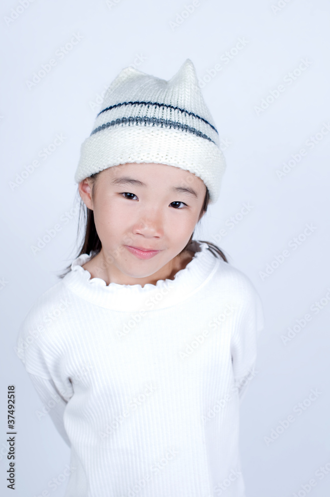 冬服の女の子 冬服の女の子