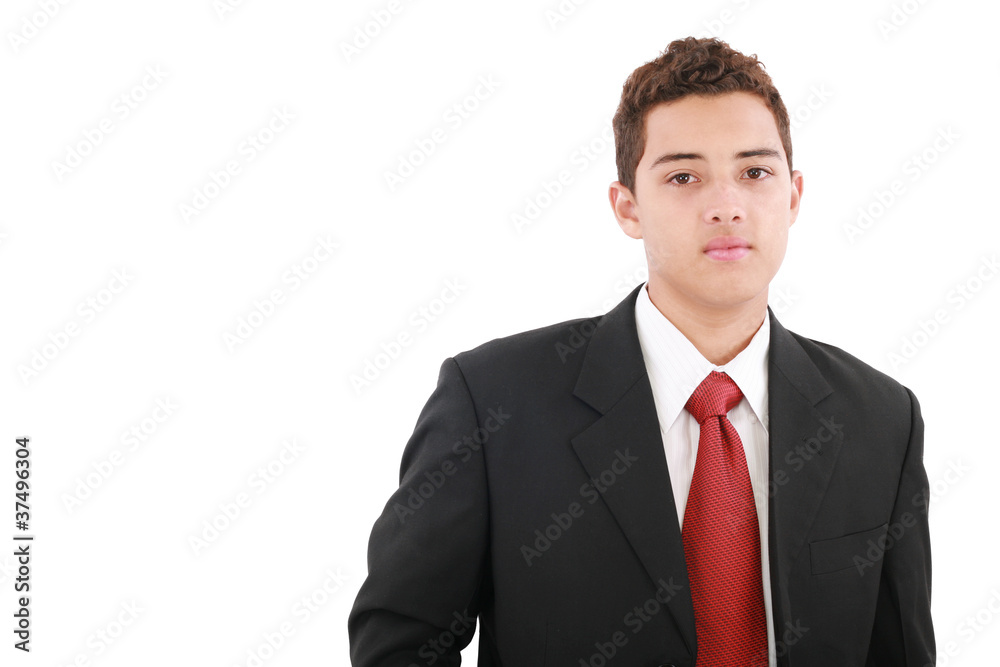 businessman looking at camera, isolated on white background businessman looking at camera, isolated on white background