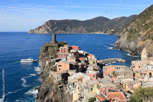 Vernazza in Cinque Terre, unesco world heritage, Italy