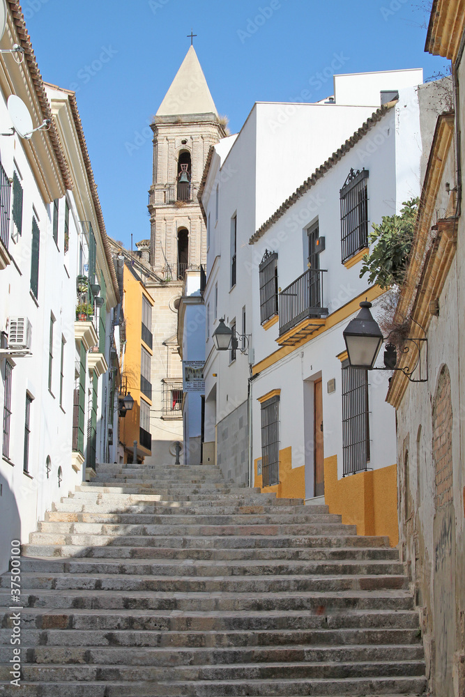 small street in Jerez de la Fronterra