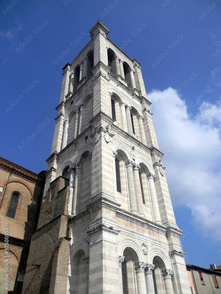 Bell Tower of the Cathedral of Ferrara - Italy