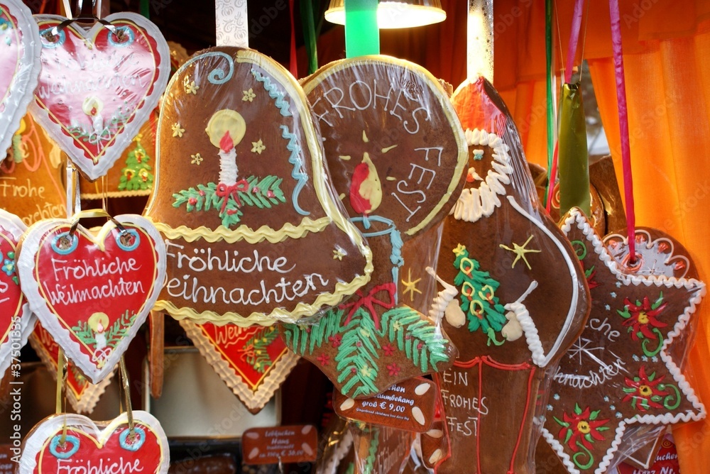 Obraz premium Weihnachtsmarktmotiv
