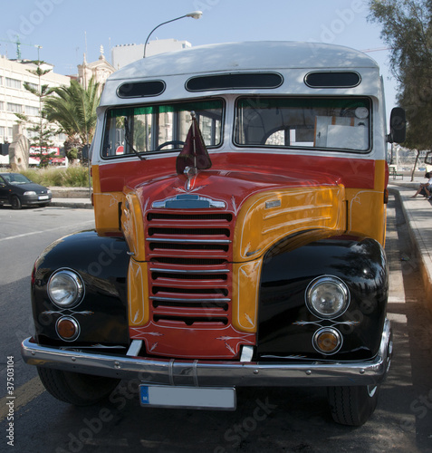 original old bus on Malta