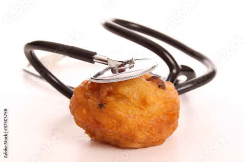 Healthy donut photo