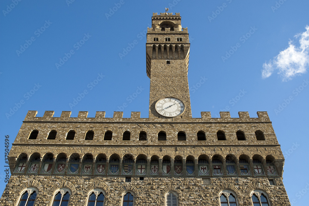 Palazzo Vecchio in Florence Tuscany Italy