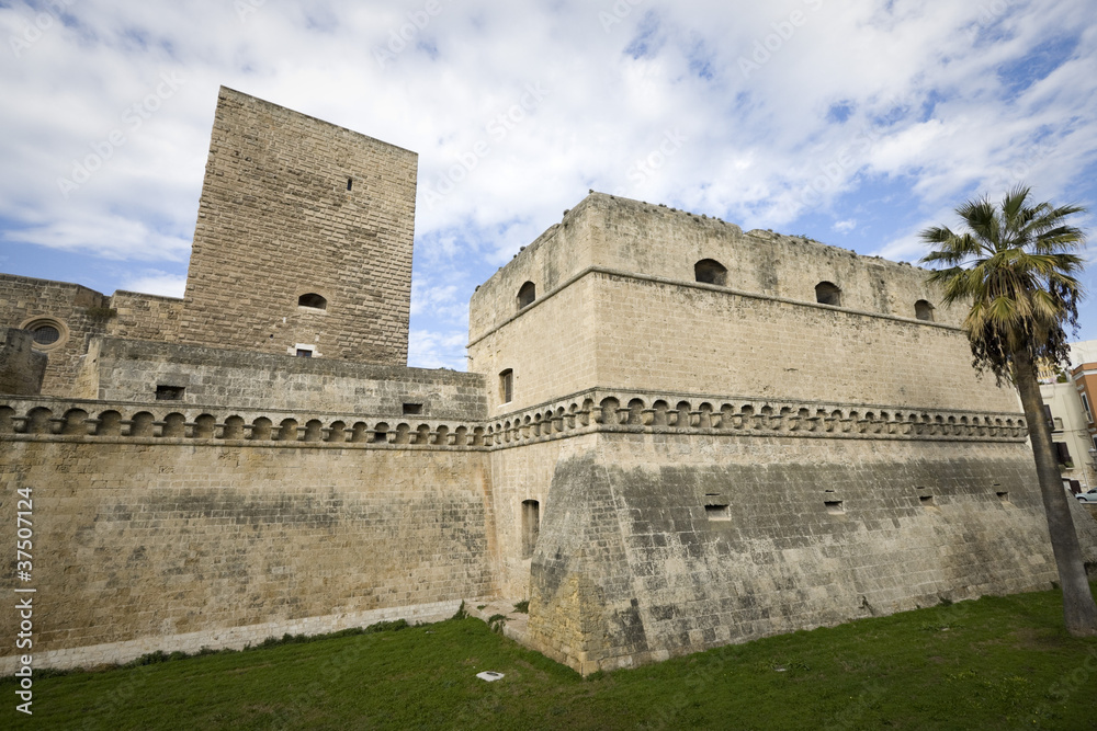 Fototapeta premium castello svevo a bari