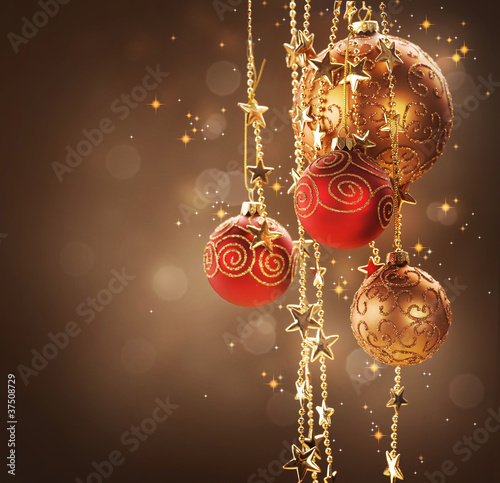 Christmas and New Year border Design