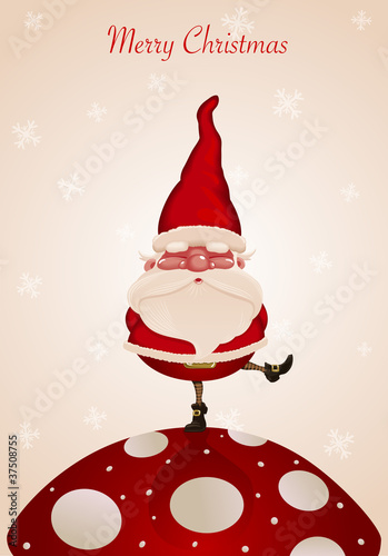 Santa Claus on fungus