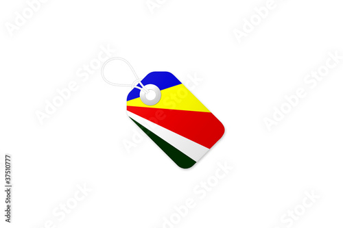Free Download Tag Coloured As The Flag Of Seychelles - GFXLoad