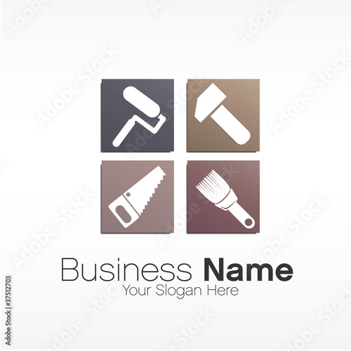 logo travaux/peinture/bricolage