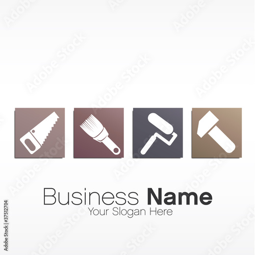 logo travaux/peinture/bricolage