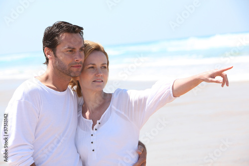 Couple at the seaside