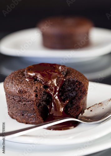 Konstfotografi Two Chocolate Souffles
