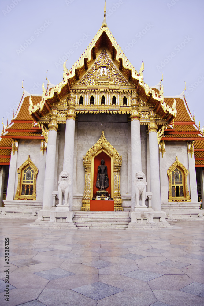 benchamabophit temple of Bangkok Thailand benchamabophit temple of Bangkok Thailand