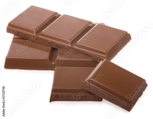 Chocolate pieces