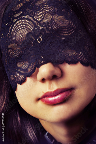 Sexy female full lips