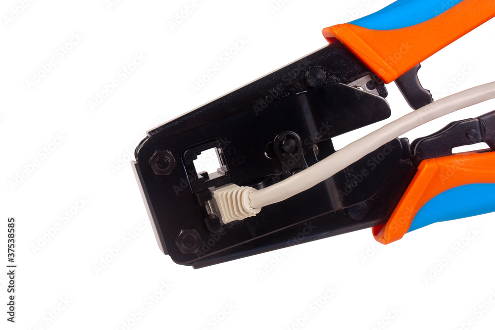 Network cable crimper Network cable crimper