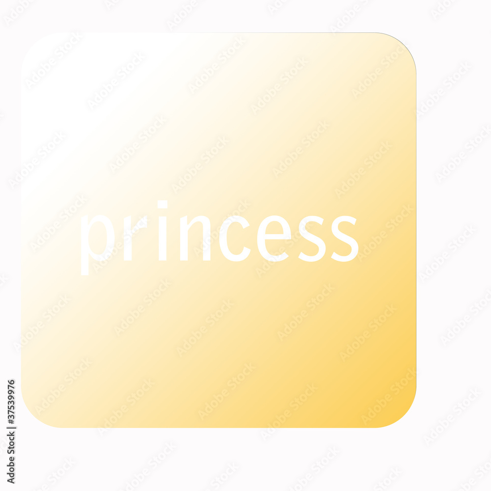 Icon - princess (Gold) Icon - princess (Gold)