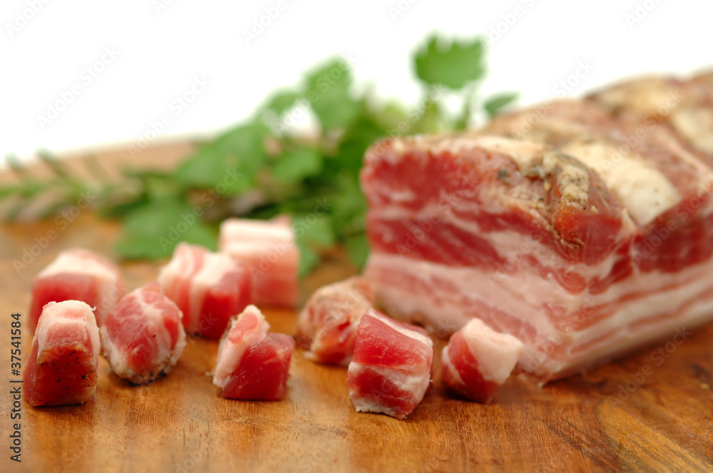 Pancetta tesa