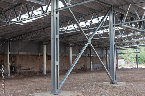 Steel frame structure