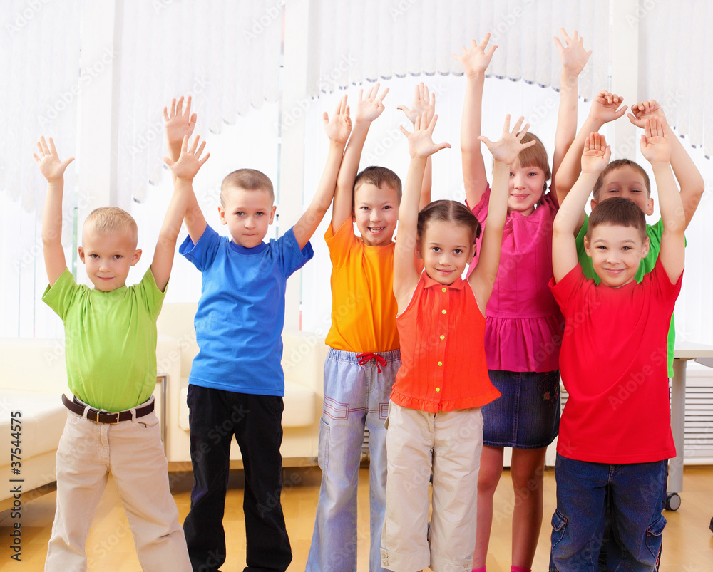 Obraz premium Group classmates