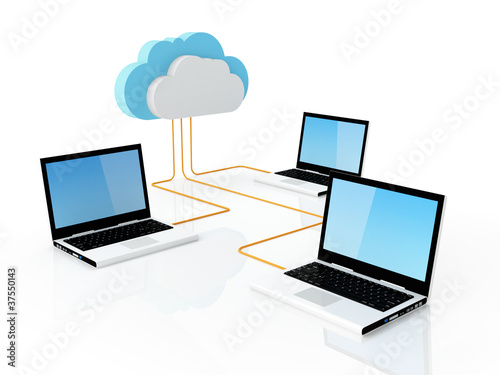 Cloud computing concept